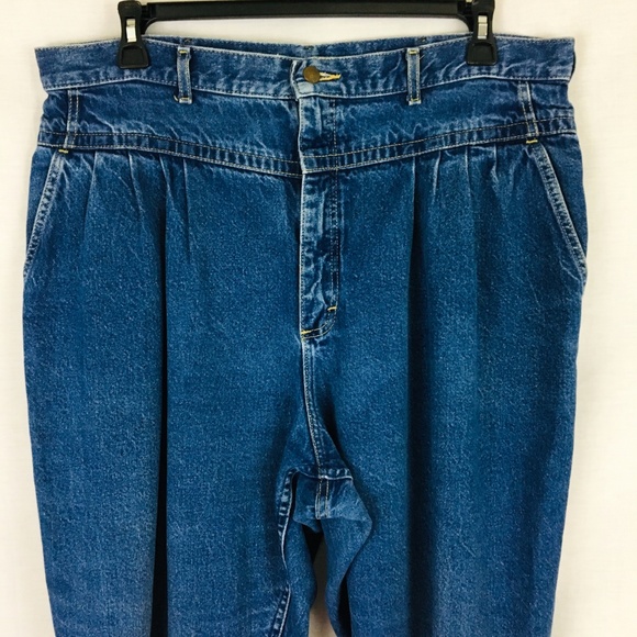 lee pleated jeans